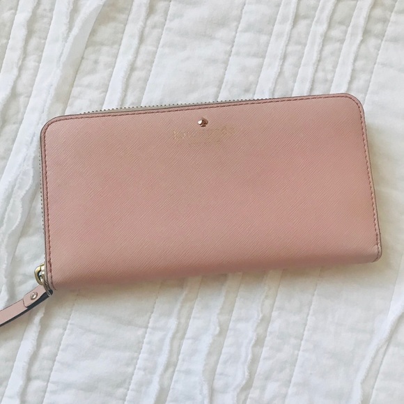 kate spade Handbags - Kate Spade Wallet Rose Color